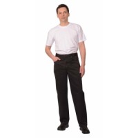 СИРИУС-КЛАССИКА брюки черные тк.Rodos (245гр.кв.м)